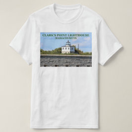 Farol Point de Clark, Massachusetts T-Shirt