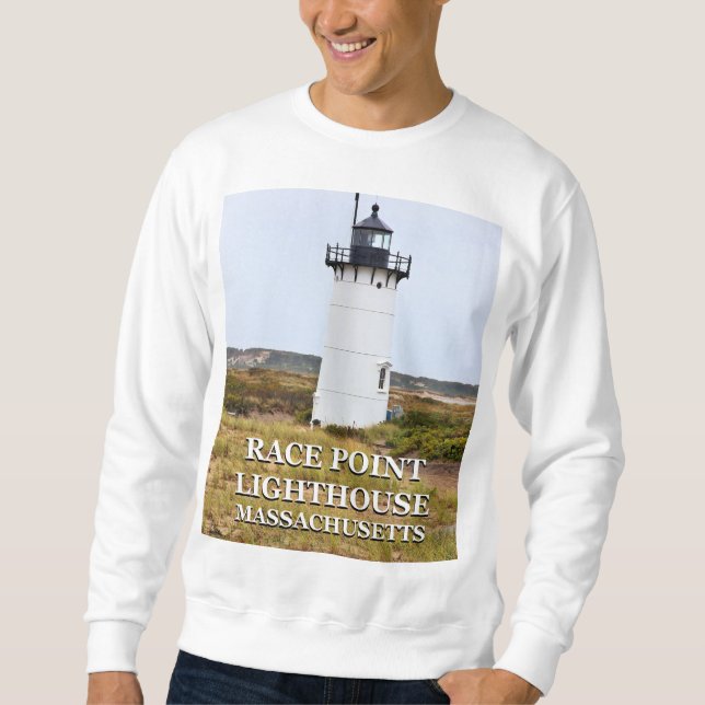 Farol Race Point, camiseta Massachusetts (Frente)