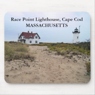 Farol Race Point, Massachusetts Mousepad