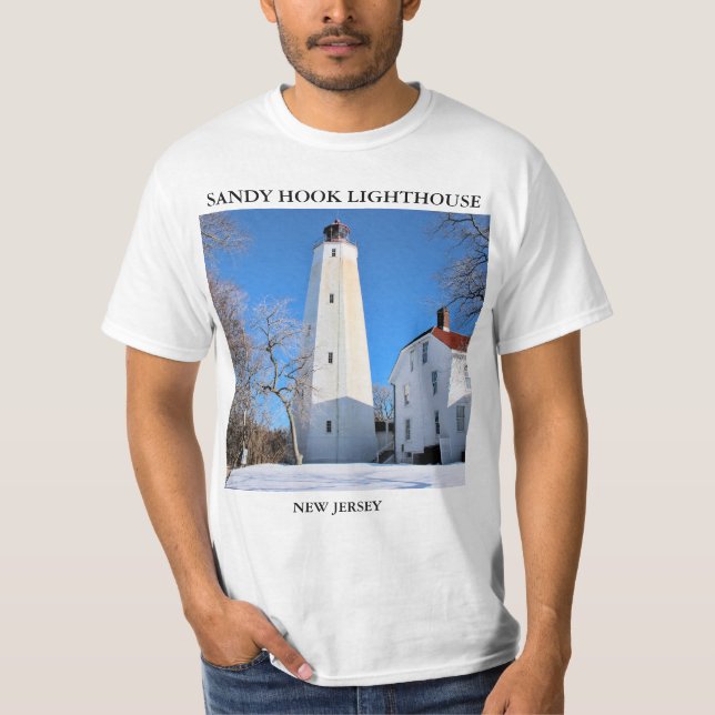Farol Sandy Hook, Camisa de Nova Jersey (Frente)