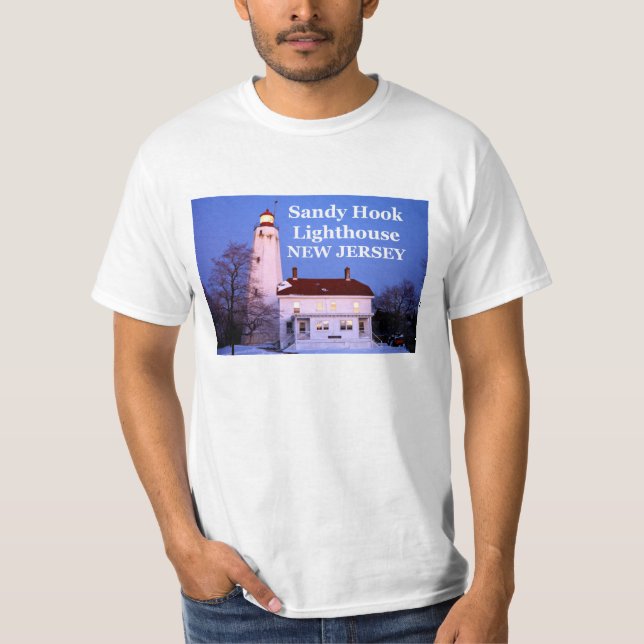 Farol Sandy Hook, Camisa de Nova Jersey (Frente)