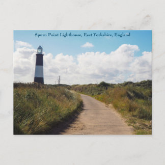 Farol Spurn Point, Yorkshire, Cartão postal