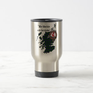 Farquharson Clan Crachá Caneca de viagem