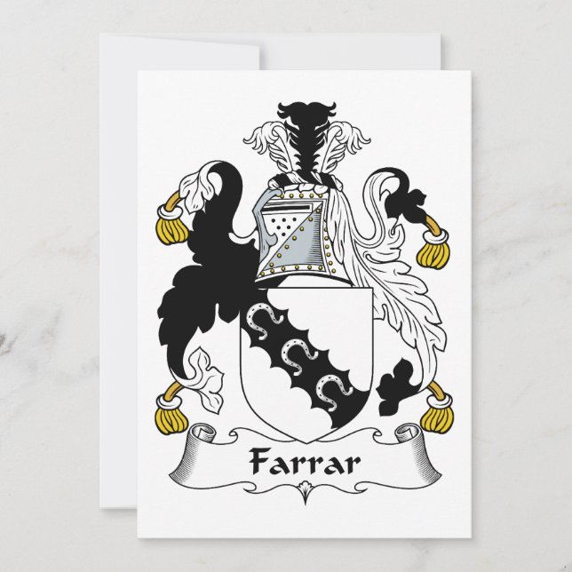 Farrar Family Crest (Frente)