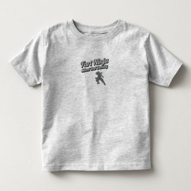 Fart Ninja Silencioso Mas Camisa Mortal (Frente)
