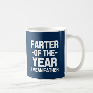 Farter da caneca de café engraçada do pai do ano