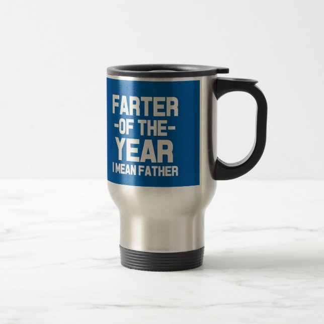 Farter da caneca engraçada do pai do ano (Direita)