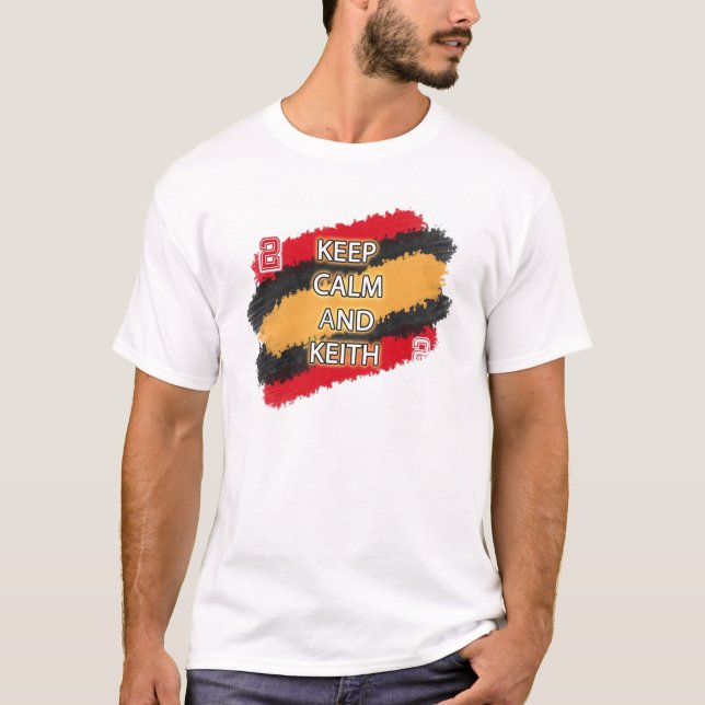 Fãs de hóquei de CHICAGO - mantenha o T-SHIRT da (Frente)