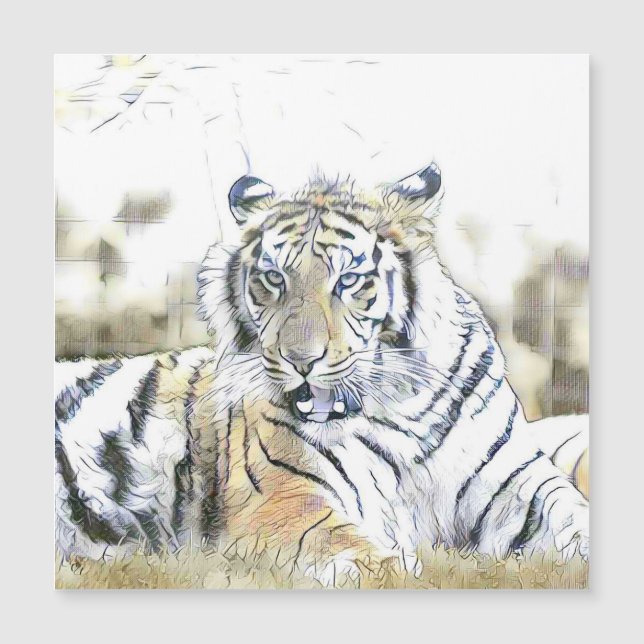 fascinantes animais alterados - Tigre (Frente)