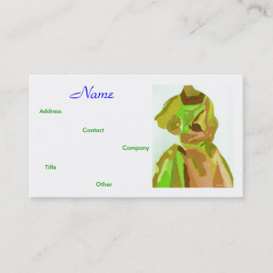 Fashion Designer Primavera IV Cartão de visita