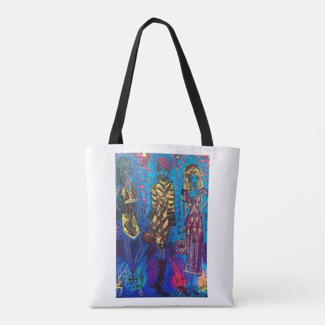 Fashion Girls Runway Tote (Verso)