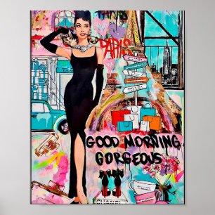Fashion Wall Art Impressão Poster Paris Girly Dec