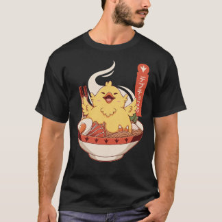Fat Chocobo Ramen Clássico T-Shirt