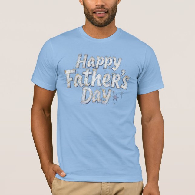 "Father's Day T-Shirt – World's Best Dad | Unique  (Frente)