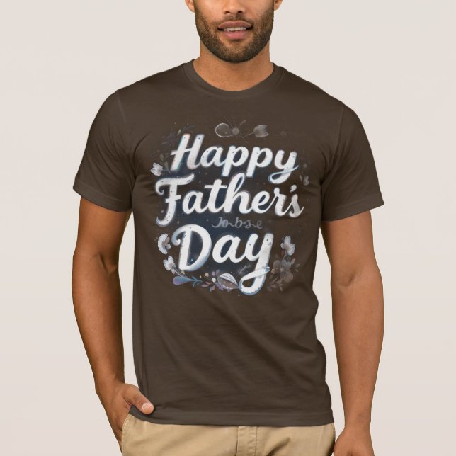 "Father's Day T-Shirt – World's Best Dad | Unique  (Frente)