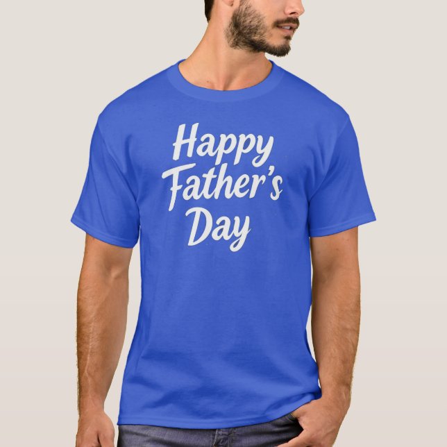 "Father's Day T-Shirt – World's Best Dad | Unique  (Frente)