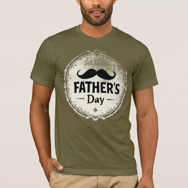"Father's Day T-Shirt – World's Best Dad | Unique  (Frente)