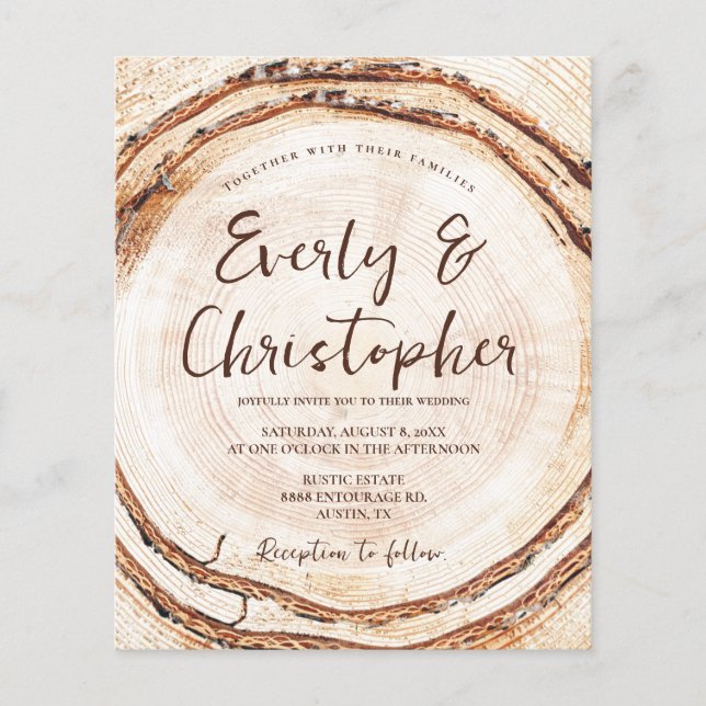 Fatia de Corte de Madeira de Casamento Russo do Or (Frente)