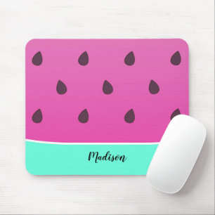 Fatia de Melancia Selvagem Mousepad Personalizad