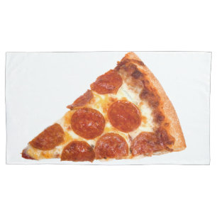 Fatia de pizza de pepperoni clássica derretida da