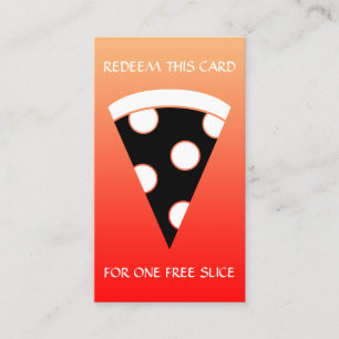 fatia gratuita do cupom de pizza