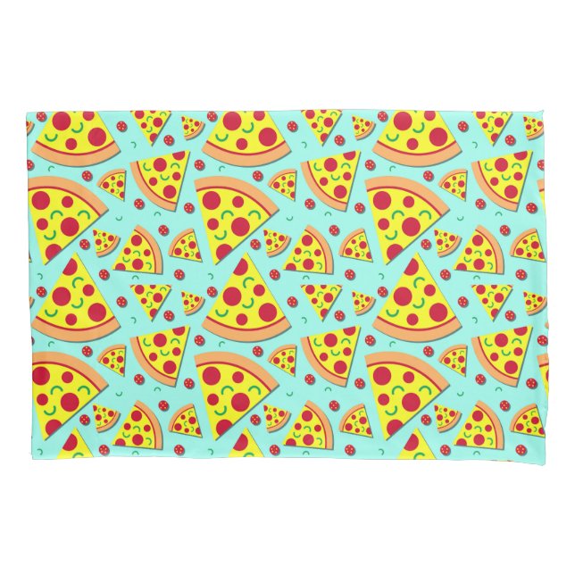 Fatias de Pizza de Pepperoni em Meninos com Padrão (Frente)