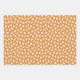 Fato de Gift Ghost Gift Moderno do Halloween