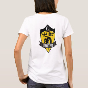 Fatties uniu - o t-shirt das mulheres