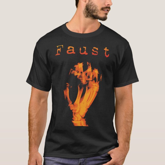 Faust Krautrock Banda Classic T-Shirt (Frente)