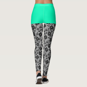 Faux Black Lace Fishnet Leggings Faux Short