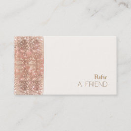 FAUX Copper Sequin Salon Referência do Cliente Lea