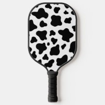 Faux cowhide preto e branco