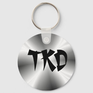 Faux Silver TKD Chaveiro