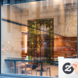 Faux Staine Glass Window