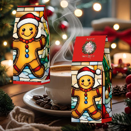 Faux Stainer Glass Gingerpão Man