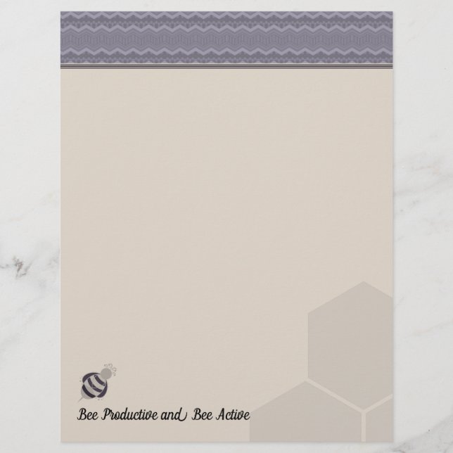 Favo | Favo Chevron Abelha Produtiva (Frente)