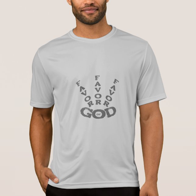 Favor da Camiseta da Coroa de Deus (Frente)