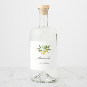 Favor da Festa de casamento Moderna Limoncello Lem