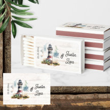 Favor de Casamento Aquarela Farol