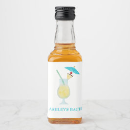 Favor de casamento coquetel de Piña Colada Despedi