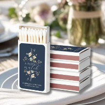 Favor de casamento de flores silvestres em aquarel