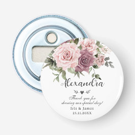 Favor de Casamento Floral Bege Rosa Canela