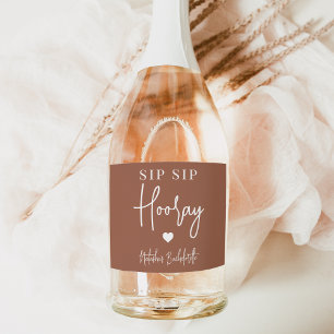 Favor de Festa de solteira do Sip Sip Hooray
