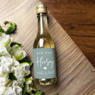 Favor de Festa de solteira do Sip Sip Hooray
