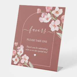 Favor do Arco Floral de Cor Terrestre Moderna