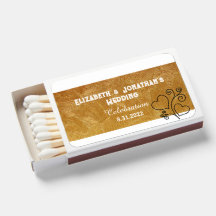 Favor Personalizado do Casamento Dourado e Branco 