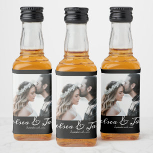 Favor Preto e Branco personalizado para casamento 