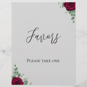 Favorece Sinal de Casamento de Rosa vermelha