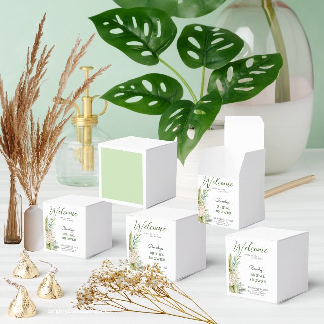 Favorecer Caixa de Chá de panela Delicate Pampas (Criador carregado)