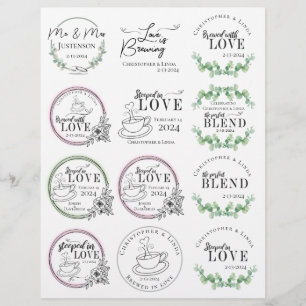 Favores do Tea Bag para Casamento nobre
